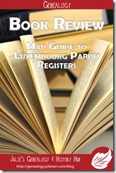 Map Guide to Luxembourg Parish Registers-Pin
