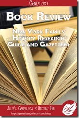 New York Family History Research Guide and Gazetteer-Pin