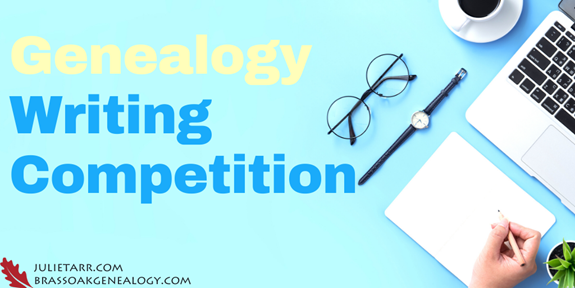 Genealogy Writing Competition