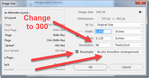 PS-Image Size Dialog