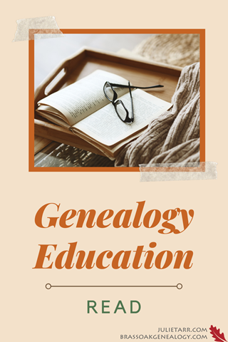 Genealogy Education: Read