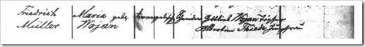 MILLER, Emil Baptism Register (Page 2)